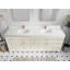 Meuble-lavabo double 84 po avec plateau Sonoma-101692580