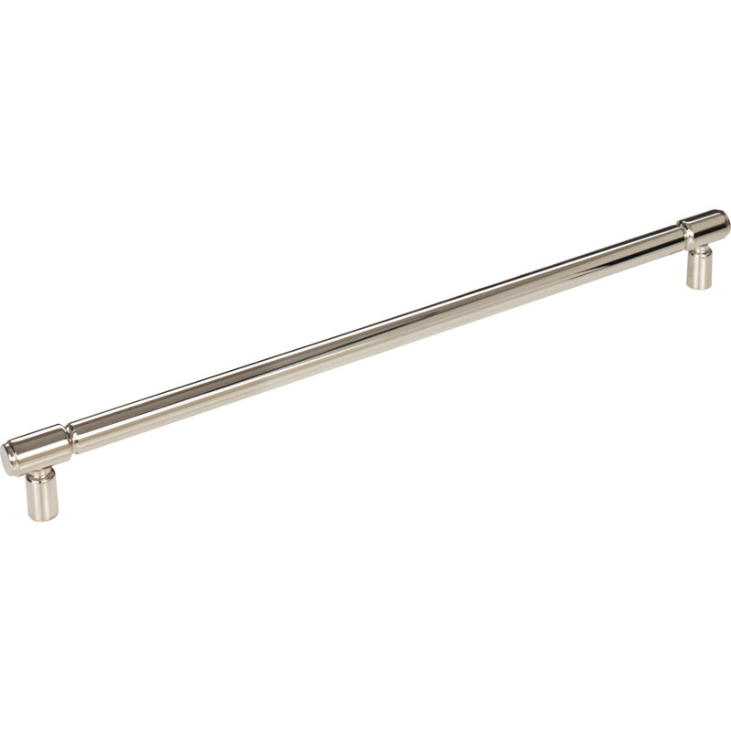 Clarence Appliance Pull, Polished Nickel, 18" Center to Center