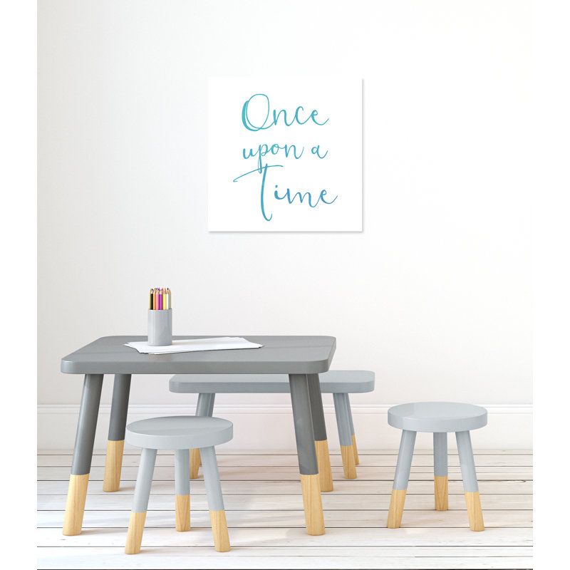 Once upon 2, 24" H x 24" W x 1.5" D, Canvas