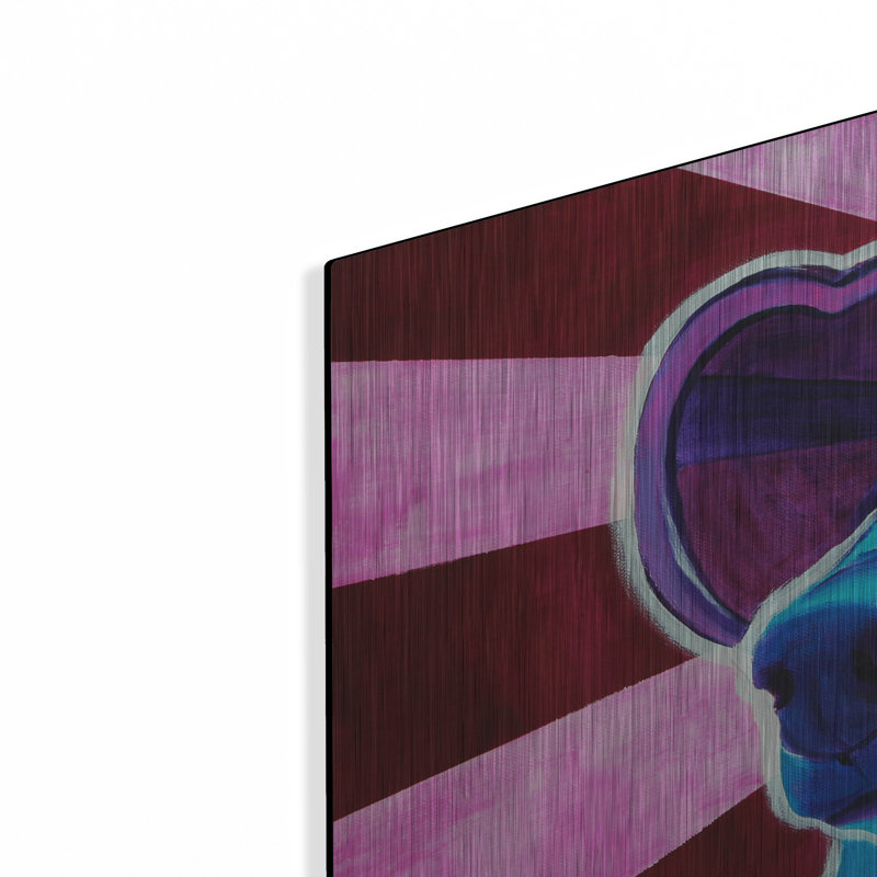 «Dachshund - Puppy Love» par Dawg Painter, H 24 po x l 36 po