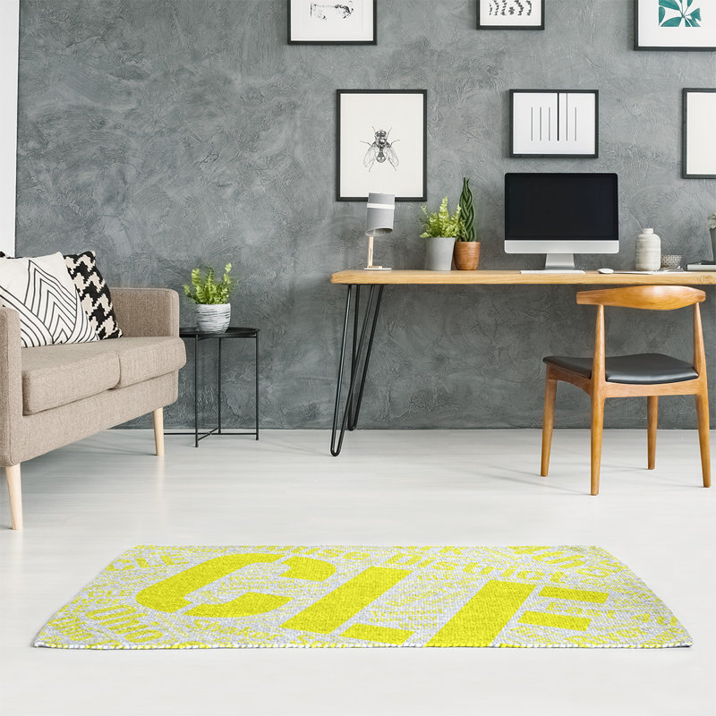 Chenille Indoor Rug, Rectangle 5' x 7'