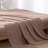 MooMee Flat Sheet 100% Washed Cotton Linen Like Textured Breathable Lightweight-107894584-107894587