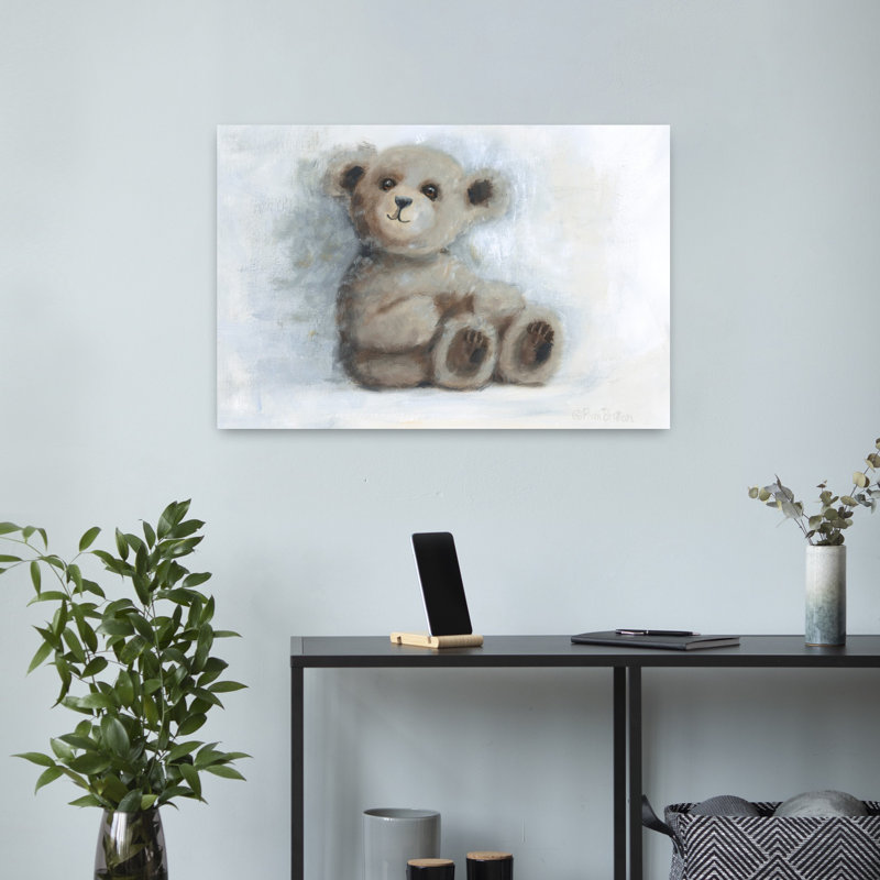 Ours en peluche, H 16 po x l 24 po