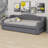 Upholstered Daybed With LED Belt And Trundle-893304144