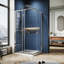 Cabine de douche carrée encadrée avec base 36 "x P 36" x H 72 "-78650750