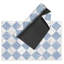 Romet Geometric Vinyl Machine Printed Area Rug-975850067