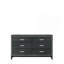 Commode au fini noir patiné-1692726341