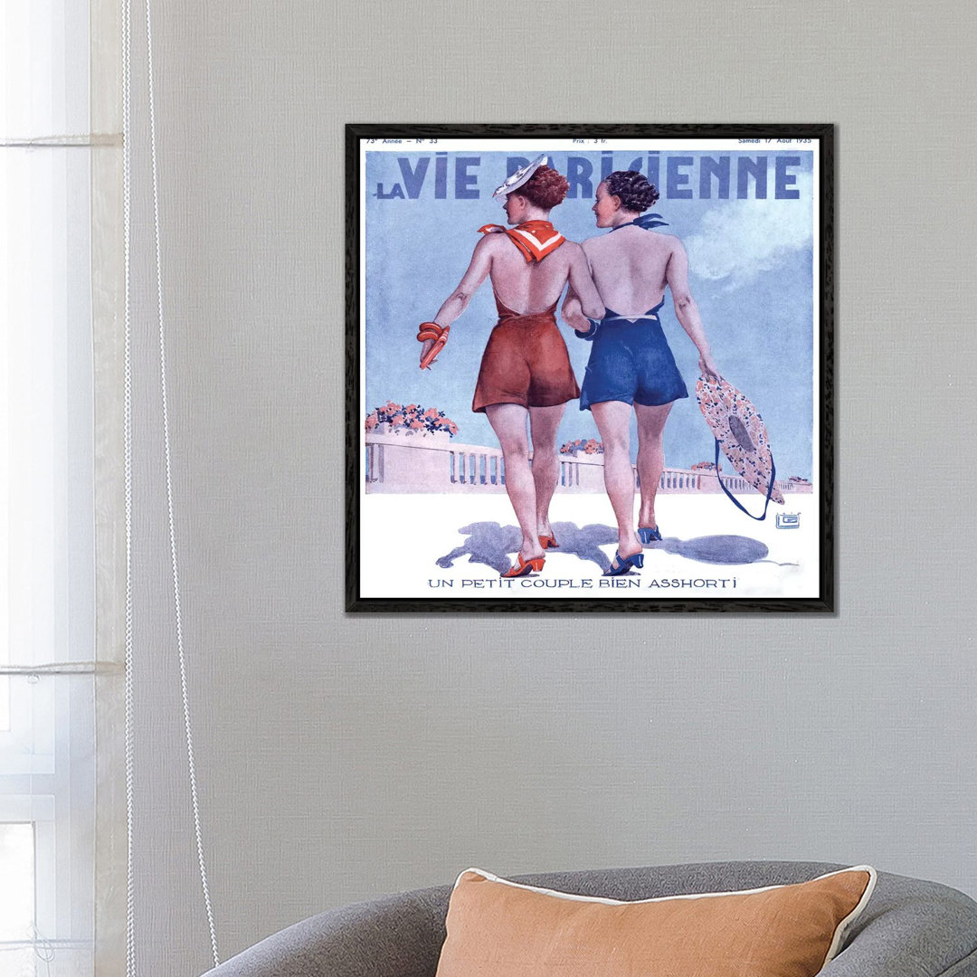 1935 La Vie Parisienne Magazine Cover by The Advertising Archives - Gallery-Wrapped Canvas Giclée on Canvas