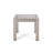 Algona Square Glass Outdoor Side Table-1839565952