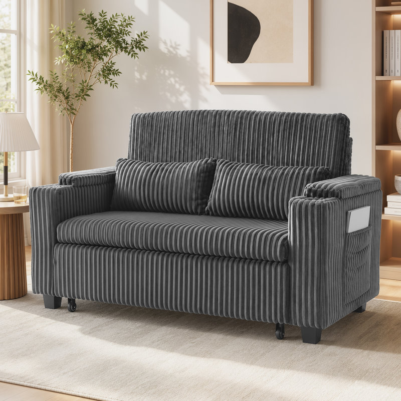 132cm Wide Straight Loveseat