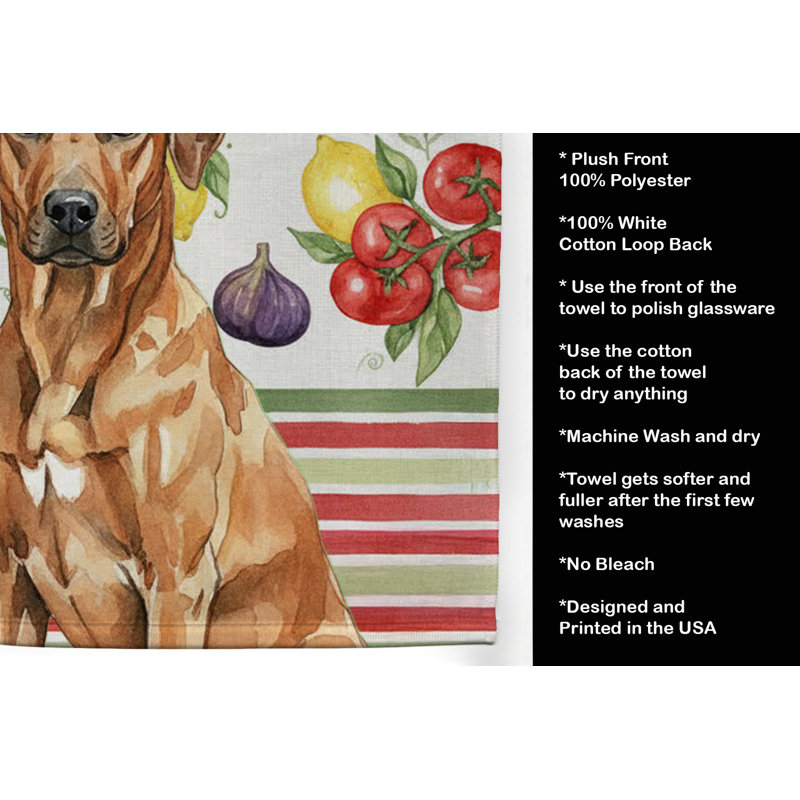 Serviette de cuisine Rhodesian Ridgeback, Rhodesian Ridgeback