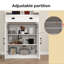 Armoire de rangement 3 pièces pour garde-manger
