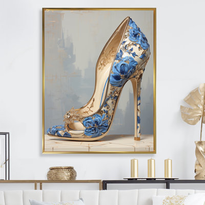 Chic Fashion Heel I - Fashion High Heels Wall Art Living Room