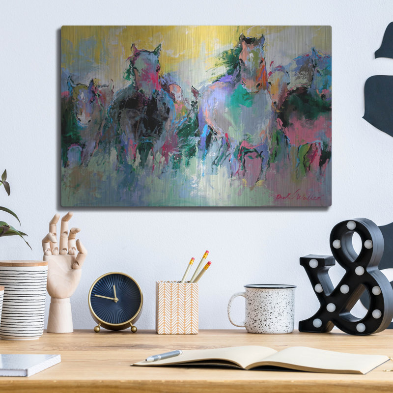 «Art Wild 2» par Richard Wallich, H 12 po x l 16 po