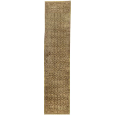 Oriental Area Rug in Beige/Gray