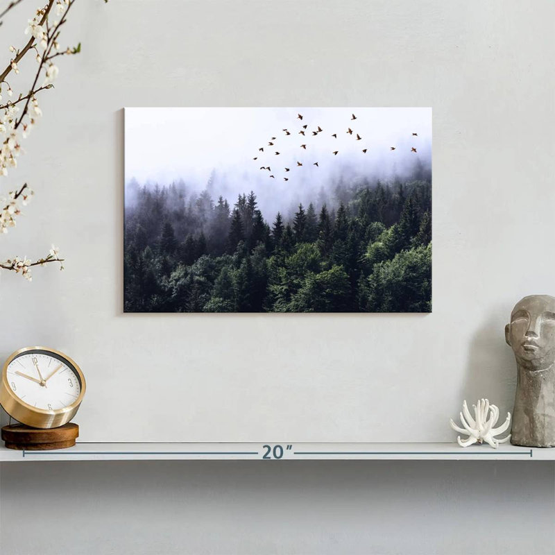 Kerrick Calming Forestscape, 8" H x 12" W