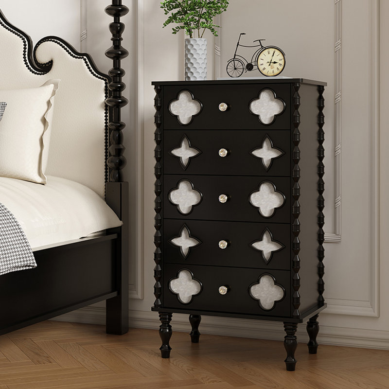 Armoire de rangement minimaliste de style français