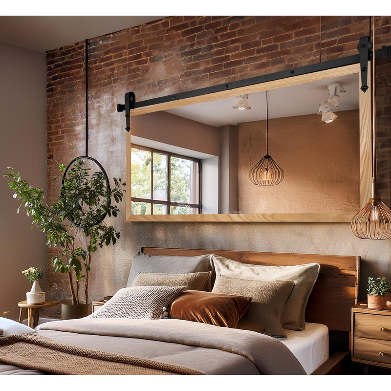 Miroir Gracie Oaks, Naturel, 33 po x 56 po