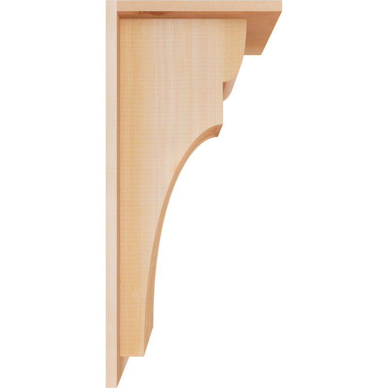 Yorkshire Yorktown avec plaque arrière, H 22 po x l 7,5 po x P 10 po, Cèdre rouge, Lisse