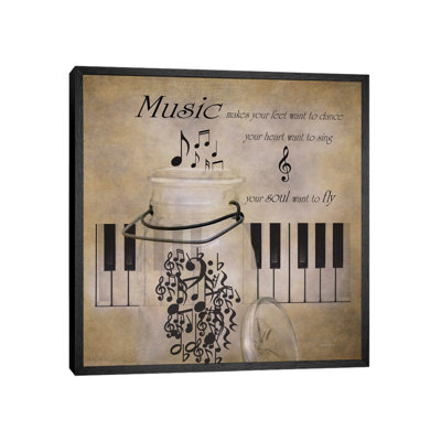 Music by Robin-Lee Vieira - Gallery-Wrapped Canvas Giclée on Canvas