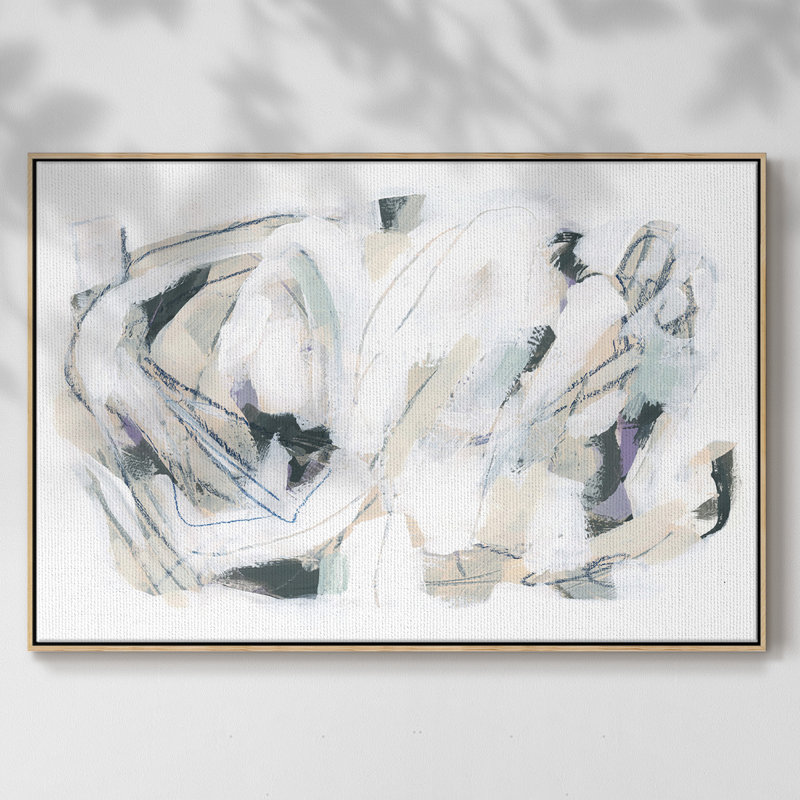 «Arctic Helix II», reproduction sur toile encadrée, H 27 po x l 41 po x P 2 po, Naturel