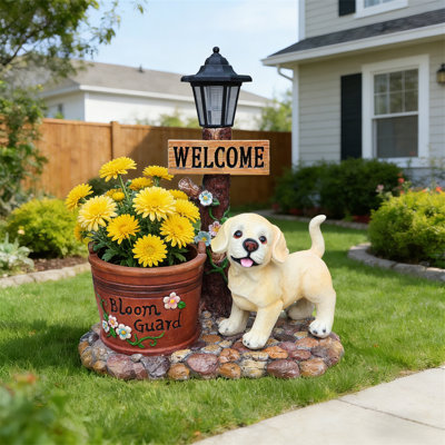 Statue de jardin Labrador