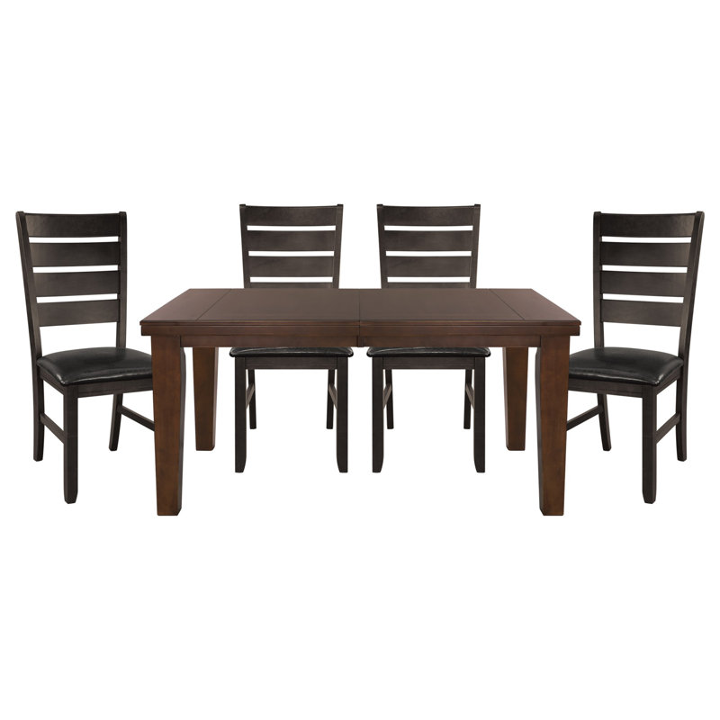 Dark Oak Finish Rectangular 1pc Dining Table, 30.5"H x 54"W x 42"D