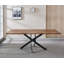Table de salle à manger rectangulaire en panneau de fibres à densité moyenne (table seulement)