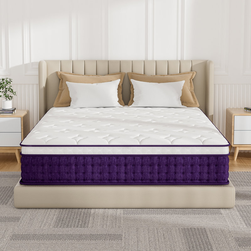 12 Inch Queen Size Mattress, Soft Gel Memory Foam Mattress, Cloud-like Comfort & Pressure Relief, Queen