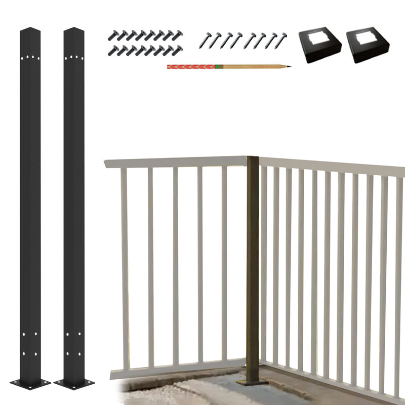 V3 (seulement) Garde-corps d'angle supérieur
