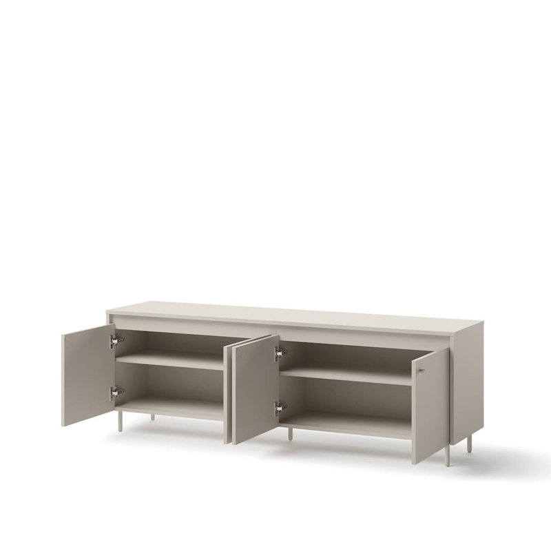 Torino Unfinished TV Stand for TVs up to 65"