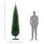 Arbre de Noël artificiel 8 pi, arbre de Noël mince avec 618 pointes de branches réalistes et support en plastique