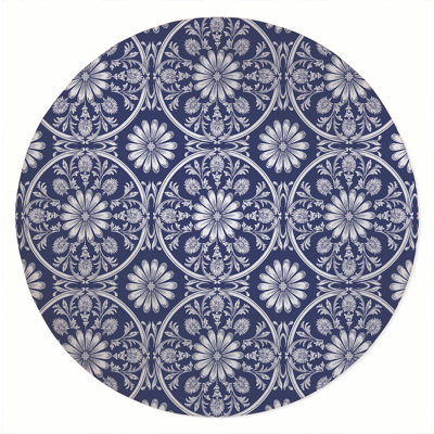 Daisy Tile Outdoor Area Rug