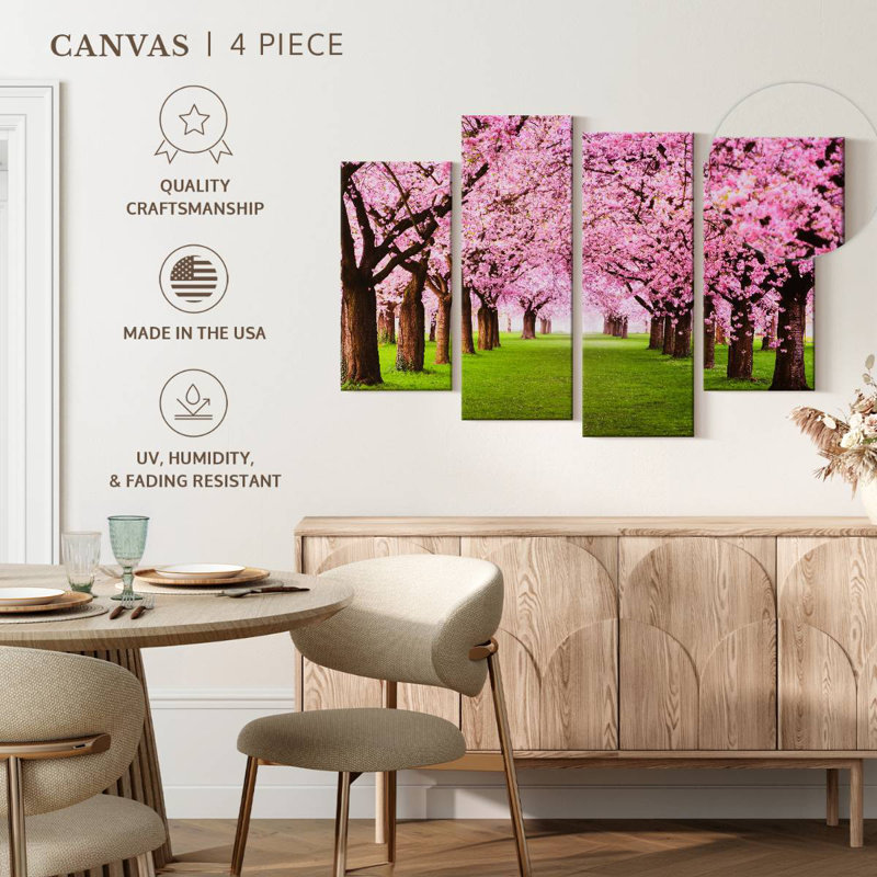 Harnek Cherry Blossom Grove, H 22 po x l 36 po