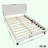 Plush 3D Upholstered Bed with Two Nightstands-106808522