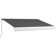 Outsunny 395cm W x 300cm D Polyester Cover Motorised Retractable Patio Awning,Door Canopy,Window Awning,Freestanding Awning