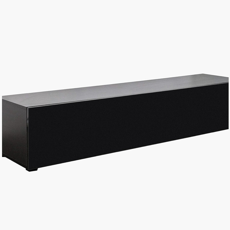 Meuble audio-vidéo moderne avec rangement, console multimédia pour le salon