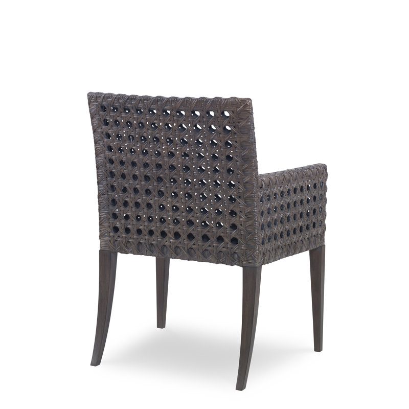 Curate Upholstered Arm Chair, Mink Gray