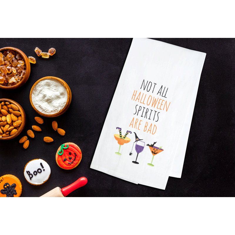 Serviette de cuisine Halloween Sprits