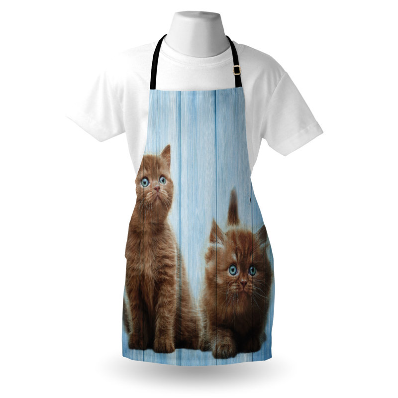 No Pattern Bib Apron
