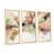 Toile naturelle avec cadre flottant