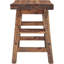 Grand tabouret de salle à manger en bois Durango