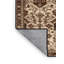 Tapis art déco brun lavable à la machine-5835097