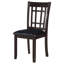 Chaises d'appoint 2 - Similicuir, siège, chaise de salle à manger en cuir 2