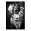 Art mural sur toile tendue - "Yin and Yang" par Andrea Jancova pour le salon, la chambre à coucher ou le bureau - 30 x 47-22374479