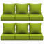 Coussin de siège et de dossier intérieur / extérieur de 6,5 po de l 24 po x P 24 po, coussins d'intérieur / extérieur seulement-553894096-556213067