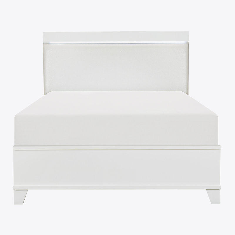 Lit blanc ultrabrillant, Double
