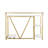 Techni Mobili Industrial Writing Desk, Gold