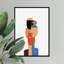 Deloyd Single Picture Frame Print on Canvas