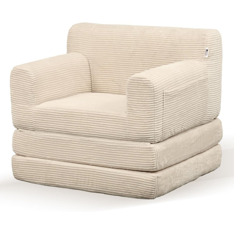 Canapé-lit modulaire à compression Boneless, Blanc